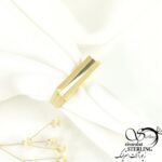 انگشتر استیل طرح طلا کد 7647
