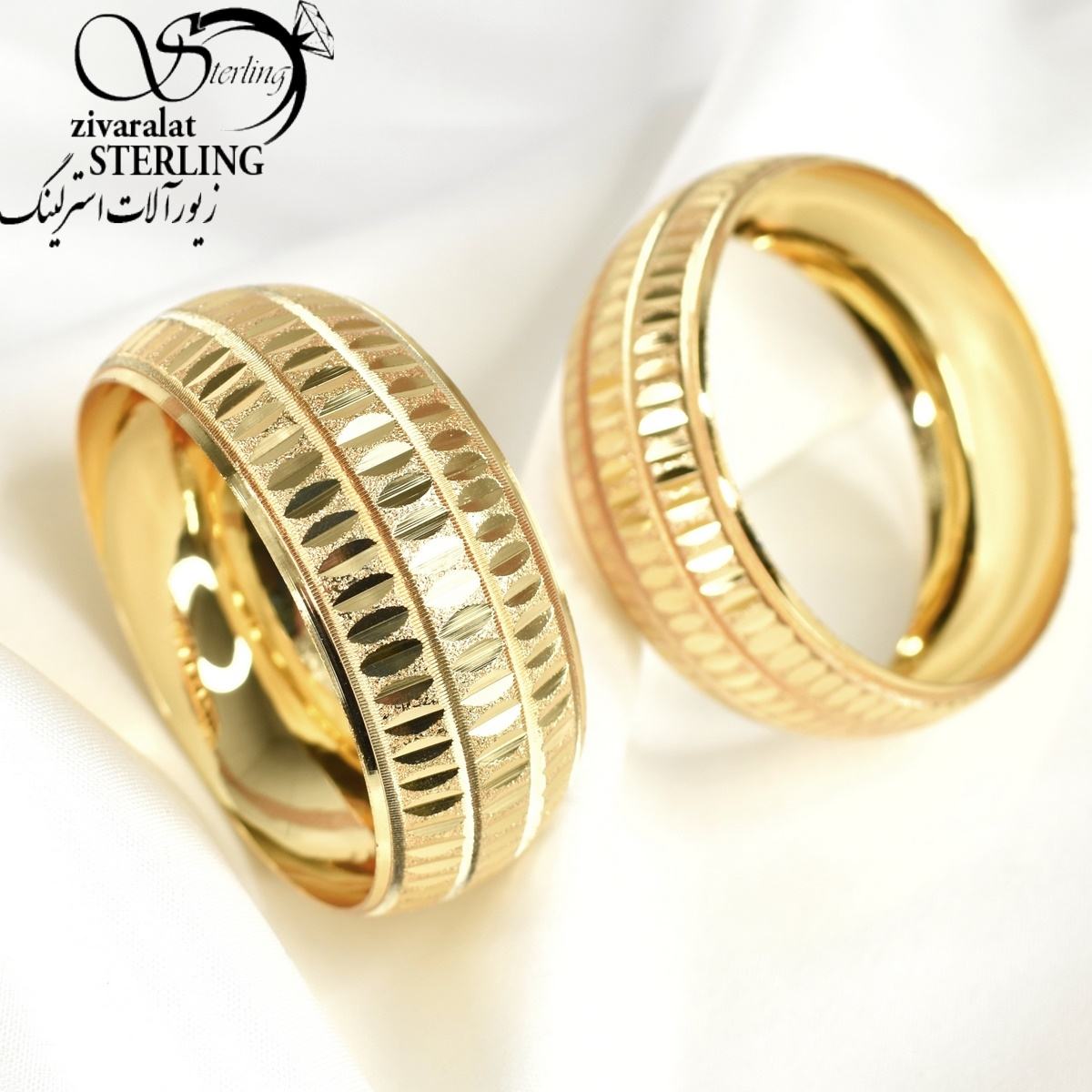تک پوش طلاروس 28میل طرح بیضی کد146