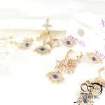 گوشواره چشم نظر برند ژوپینگ کد7796