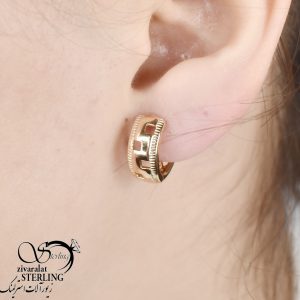 گوشواره حلقه ایی مربعی کد7809