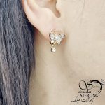 گوشواره پروانه برند ژوپینگ