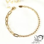 دستبند ژوپینگ طرح طلا مدل زنجیر