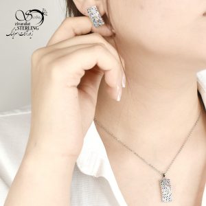 نیمست مستطیل پرنس نگین رنگی