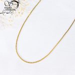 زنجیر (گردنبند) کارتیه سفید برند استیل کد 10883