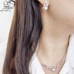 نیمست مروارید دار طرح جواهر کد 11232