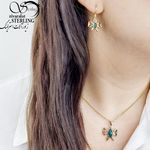 نیمست طلاروس طرح سنجاقک با کد 11308