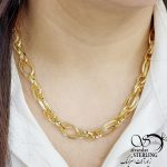 گردنبند طرح طلا با کیفیت فوق العاده کد 11582