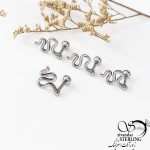 پیرسینگ ماری استیل گوش کد 11592