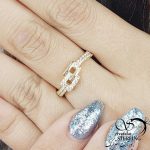 انگشتر طلاروس طرح کلاسیک کد 11653