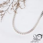 زنجیر نقره 925 مردانه با کد 11656