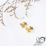 گوشواره میخی استیل طرح درخت کد 11759