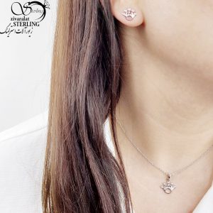 نیمست تاج با نقره 925 عیار کد 11785