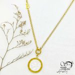گردنبند (رولباسی) استیل دوطرفه کد 12604