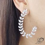 گوشواره مجلسی طرح خوشه کد 12636