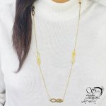 رولباسی (گردنبند) استیل بینهایت کد 12704