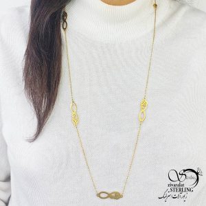 رولباسی (گردنبند) استیل بینهایت کد 12704