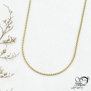 گردنبند (زنجیر) استیل طرح دیپلمات کد 12831
