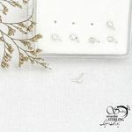 پیرسینگ بینی گیتار نقره ایتالیا کد 15038