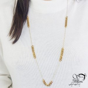 گردنبند استیل کارتیر با کد 13375
