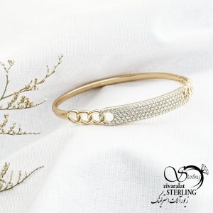 دستبند النگویی مارک ژوپینگ طرح کارتیر کد 13520