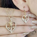 نیمست قلب گل رز برند ژوپینگ کد 13782