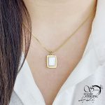 گردنبند طرح طلا برند استیل کد 13832