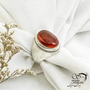 انگشتر نقره رکاب فیلی عیار 925 کد 13883