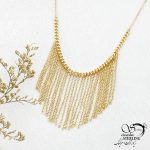گردنبند ژوپینگ کارتیر آویز ریش دار کد 13887
