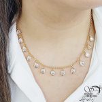 گردنبند ژوپینگ نگین جواهری کد 13894 - Image 2