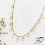 گردنبند ژوپینگ نگین جواهری کد 13894