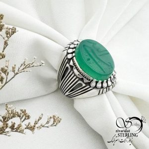 انگشتر نقره 925 عیار با ذکر حسبی الله کد 14054
