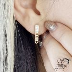 گوشواره ژوپینگ کارتیر طرح طلا کد 14333