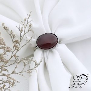 انگشتر مردانه استیل سایز 10 کد 14405