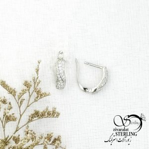 گوشواره ژوپینگ جواهری کد 14672
