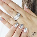 انگشتر جواهری نقره 925 عیار مارک BEJOKS کد 14830
