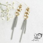 گوشواره ژوپینگ کارتیر آویز ریش دار کد 15481