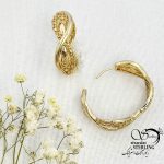 گوشواره کلیپسی بینهایت مارک ژوپینگ کد 15583