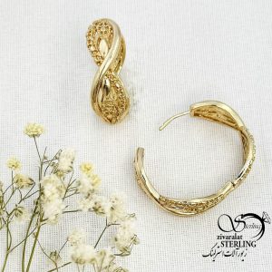 گوشواره کلیپسی بینهایت مارک ژوپینگ کد 15583