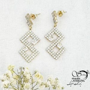 گوشواره ژوپینگ مجلسی کد 15584