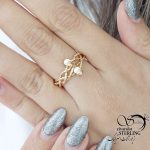 انگشتر فری سایز طرح البرنادو برند ژوپینگ کد 15740 - Image 2