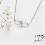 گردنبند آویز تیفانی نقره کد 15922
