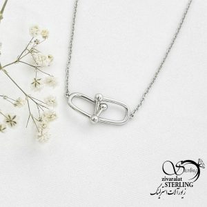 گردنبند آویز تیفانی نقره کد 15922
