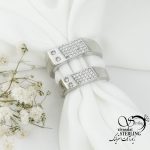 حلقه ست نقره 925 عیار کد 16043