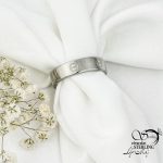 انگشتر استیل کارتیر سفید کد 16216
