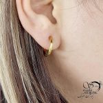 گوشواره حلقه بزرگ برند استیل کد 16121