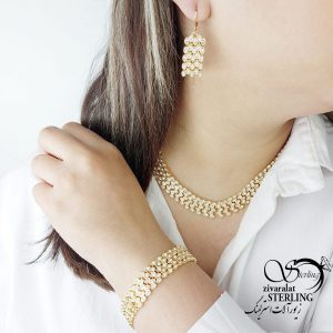 سرویس جواهری طرح طلا کد 16378