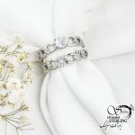 حلقه پشت حلقه کارتیر با نقره ایتالیا کد 16580