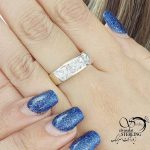 حلقه اسپرت نقره ایتالیا عیار925 کد 16803 - Image 2