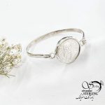 دستبند نقره شمایل مردانه نقره 925 عیار کد 17202