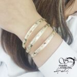 پک النگو 6میل 3عددی برند طلاروس طرح نقطه کوب کد 16895 - تصویر 2